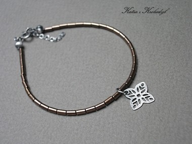 Hematite line - chocolate