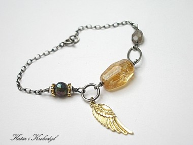 Citrine - bransoletka