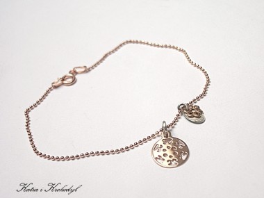 PINK GOLD /ROZETA/ - bransoletka