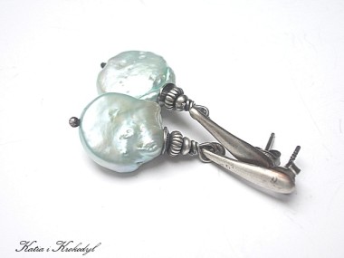 Perle blue - kolczyki