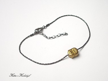 Budda /gold/ - bransoletka