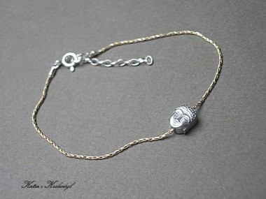 Budda /silver/ - bransoletka