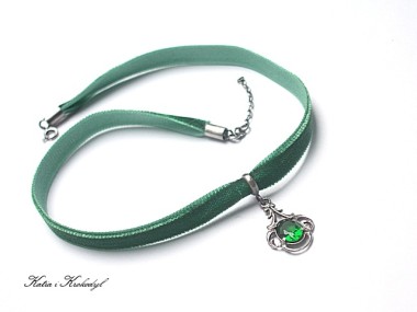 CHOKER - emerald