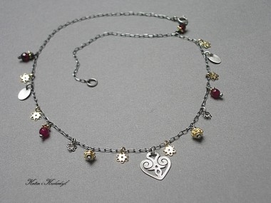 Choker /heart/ - naszyjnik