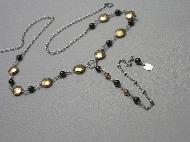 Black /gold/ - naszyjnik