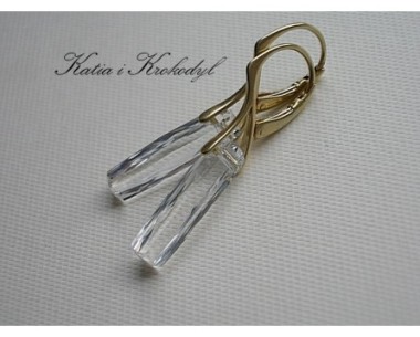 SPRZEDANE. SWAROVSKI COLUMN CRYSTAL W ZŁOCIE