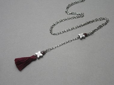 Tawny port /boho/ - naszyjnik