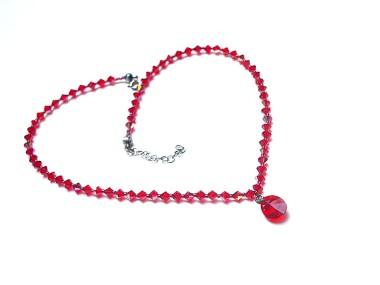 Obroża /choker/ Swarovski l. siam vol. 2 - naszyjnik
