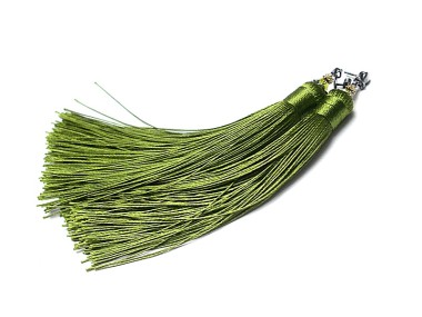 MAXI BOHO /olive/ - kolczyki