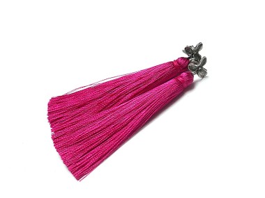 Orchid /boho/ pink - kolczyki