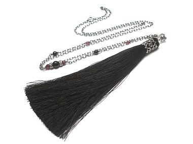 Boho /black/ - naszyjnik