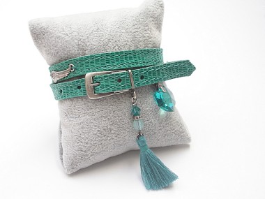 Pasek Angel /sea green/ - bransoletka