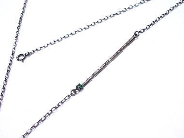 Kreska emerald - naszyjnik