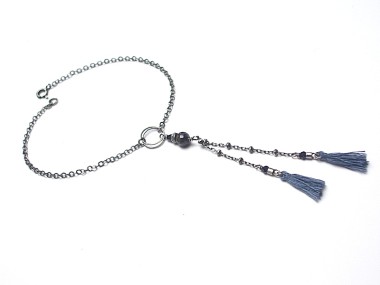 Troki vol. 2 /boho sapphire/ - bransoletka