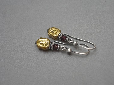 Budda /gold/ - kolczyki