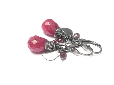 Ruby - kolczyki
