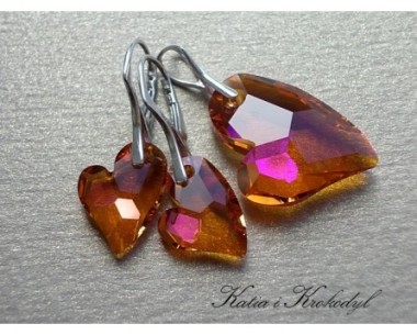 SPRZEDANE. SWAROVSKI HEART DEVOTED 2 U