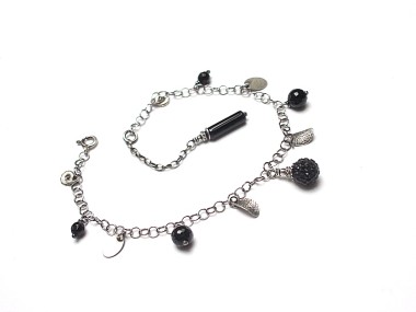 Gypsy disco ball black vol. 3 - bransoletka
