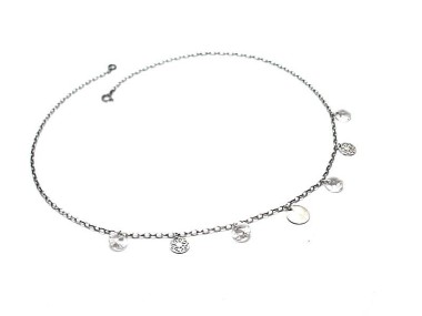 Choker rosette - naszyjnik