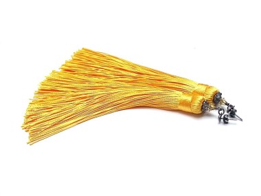 MAXI BOHO /yellow/ - kolczyki