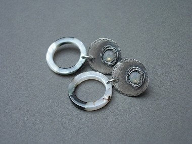 Ring /łaciate/ - kolczyki