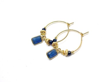 Boho Sapphire - kolczyki