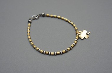 Żmijka gold - bransoletka