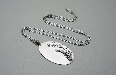 Lavender /niesmiertelnik/ - naszyjnik