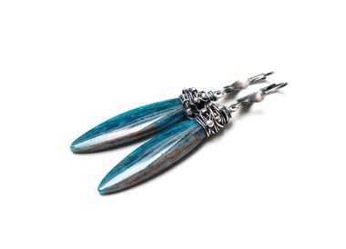 Apatytowe markizy - kolczyki