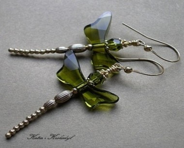 SPRZEDANE. WAŻKI OLIVINE GOLD