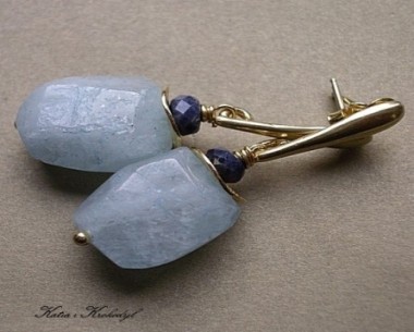 SPRZEDANE. POWDER BLUE GOLD