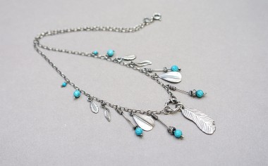 Indianki choker - naszyjnik