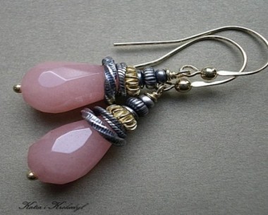 SPRZEDANE. PEACH AND GOLD
