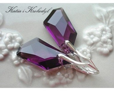 SPRZEDANE. SWAROVSKI DE ART AMETHYST