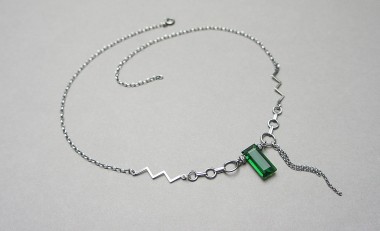 Zielona sztabka vol. 3 - naszyjnik