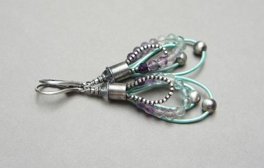 Pętelki - bubble kolczyki