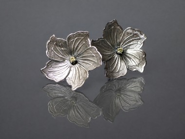 Flower /citrone/ - kolczyki