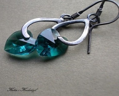 SPRZEDANE. LITTLE VALENTINE - BLUE ZIRCONE
