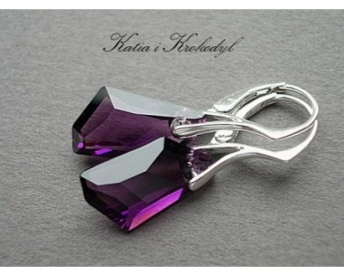 SPRZEDANE. SWAROVSKI DE ART AMETHYST 19