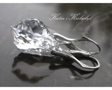 SPRZEDANE. SWAROVSKI BAROC CRYSTAL 22mm