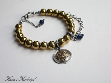 GOLD AND SAPPHIRE