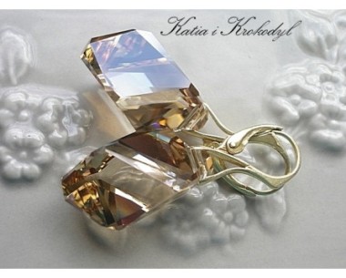 SWAROVSKI CUBIST GOLDEN SHADOW W ZŁOCIE